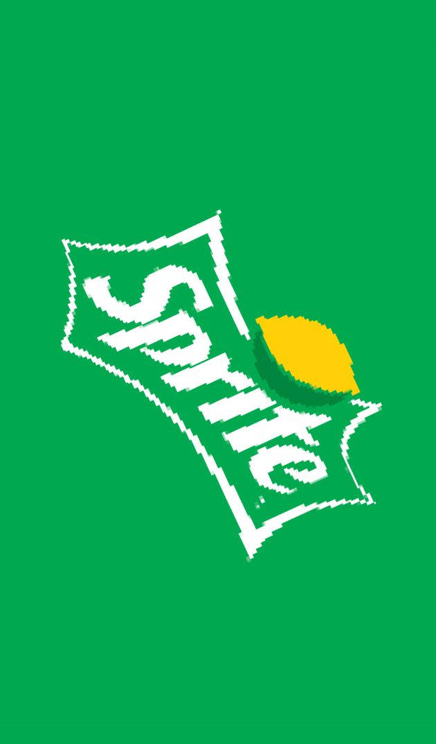 Caption: Sprite Logo Displayed on a Vibrant Green Background Wallpaper