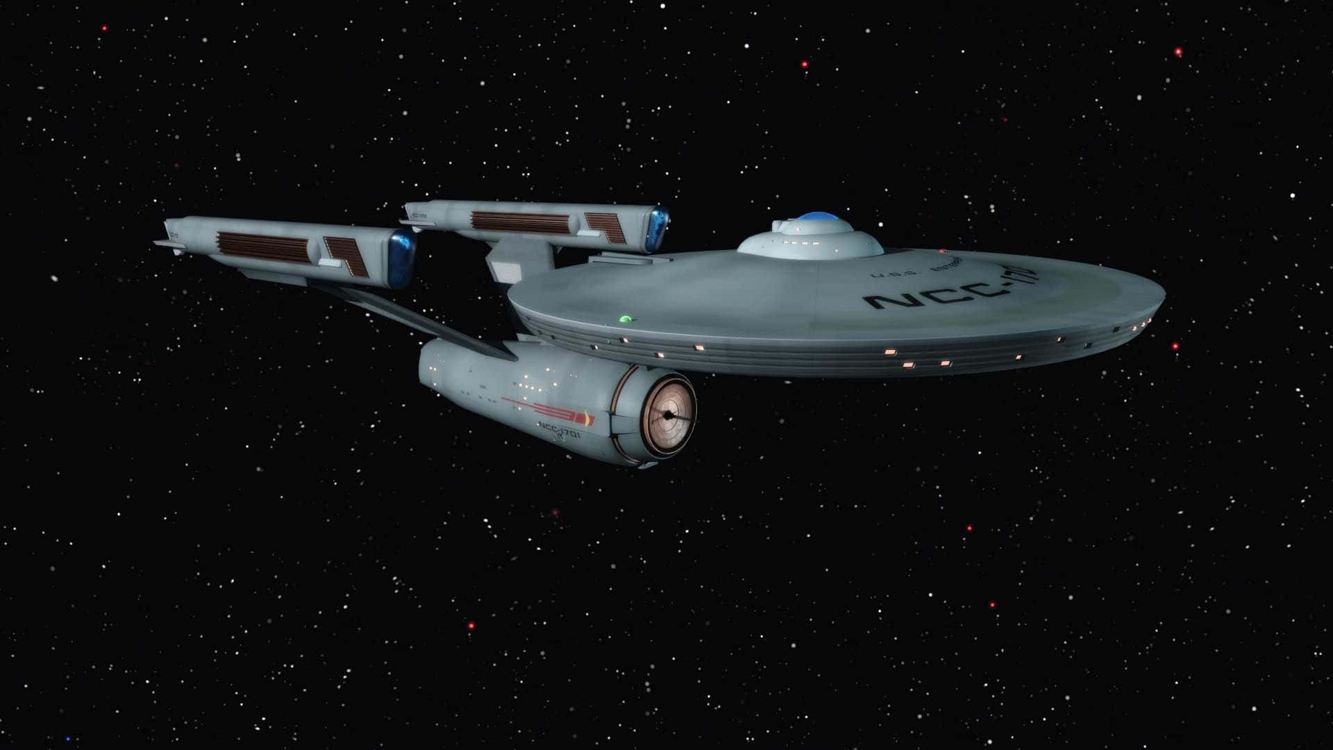 “Explore the Unknown with the USS Enterprise" Wallpaper