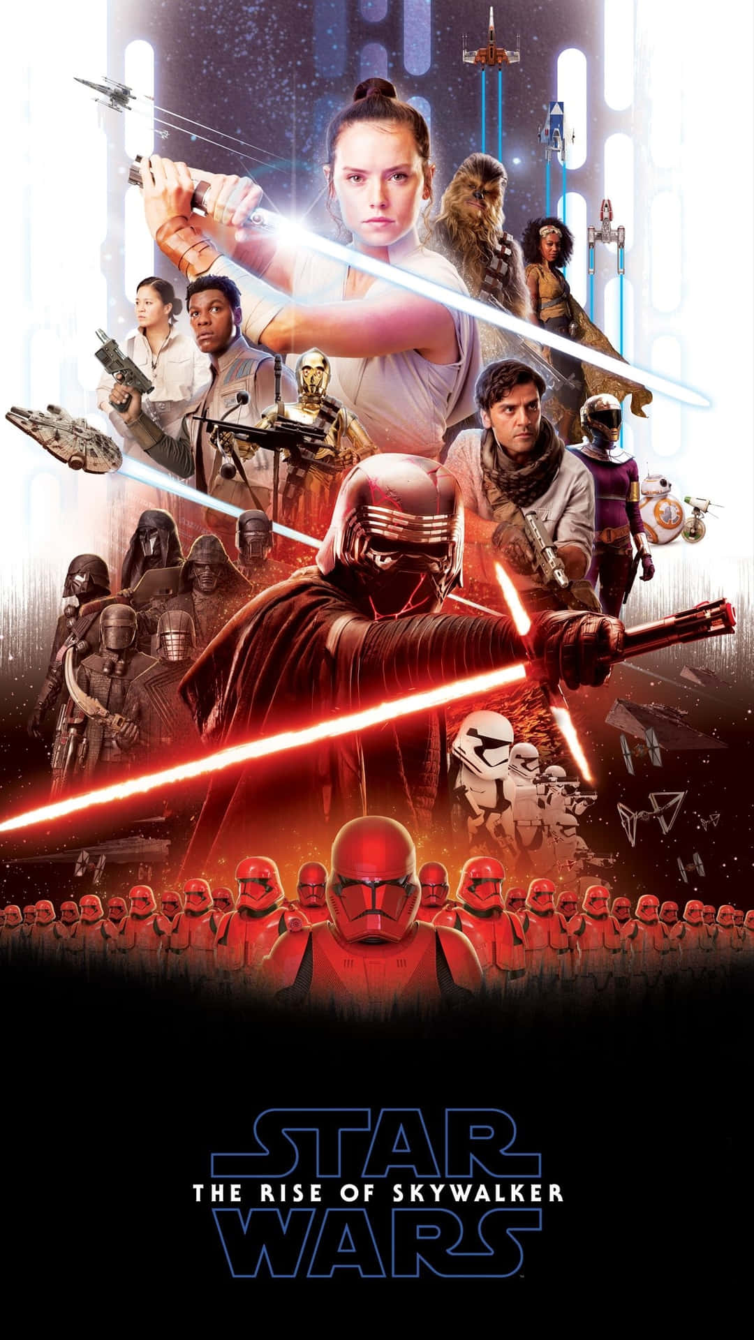 Star Wars Characters Portrait Poster Wallpaper