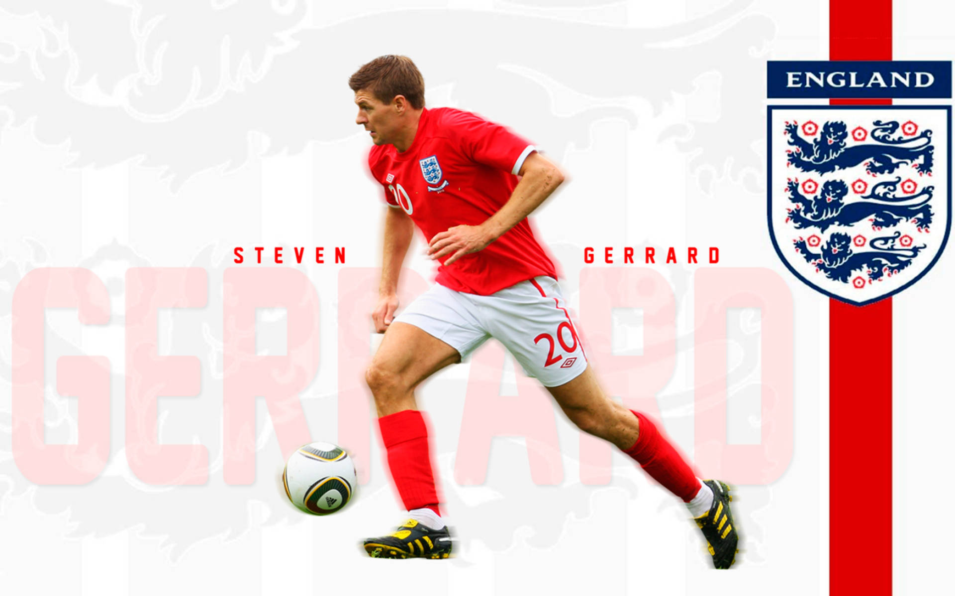 Steven Gerrard English Footballer Wallpaper