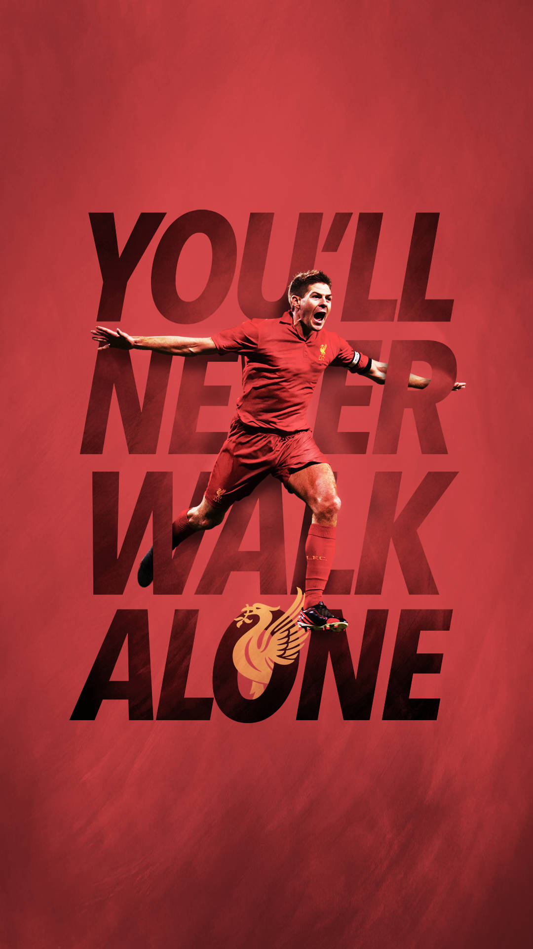 "Steven Gerrard - The Spirit of Liverpool" Wallpaper