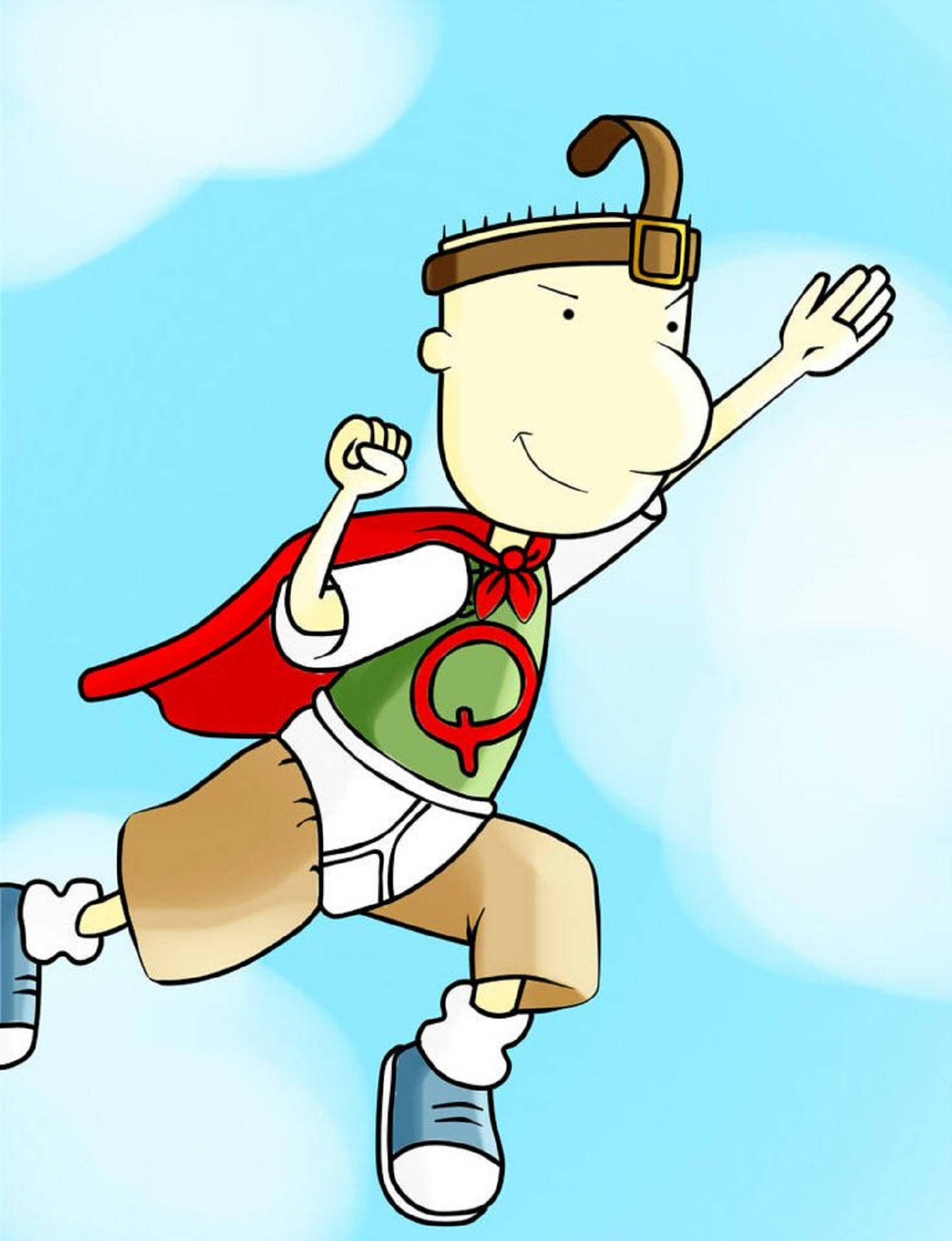Superhero Doug Of Nickelodeon Wallpaper