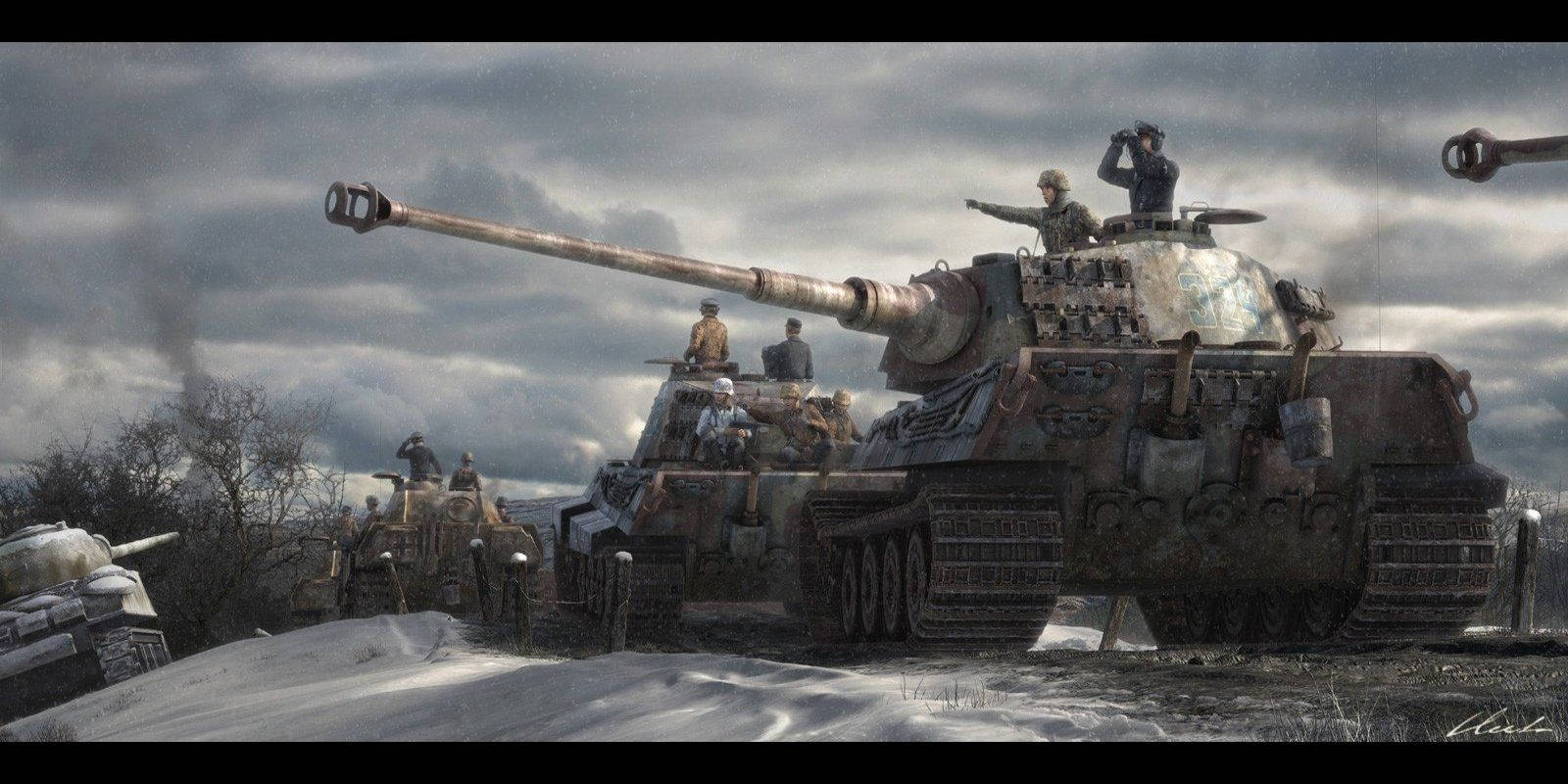 Tanks And Scouts Wallpaper