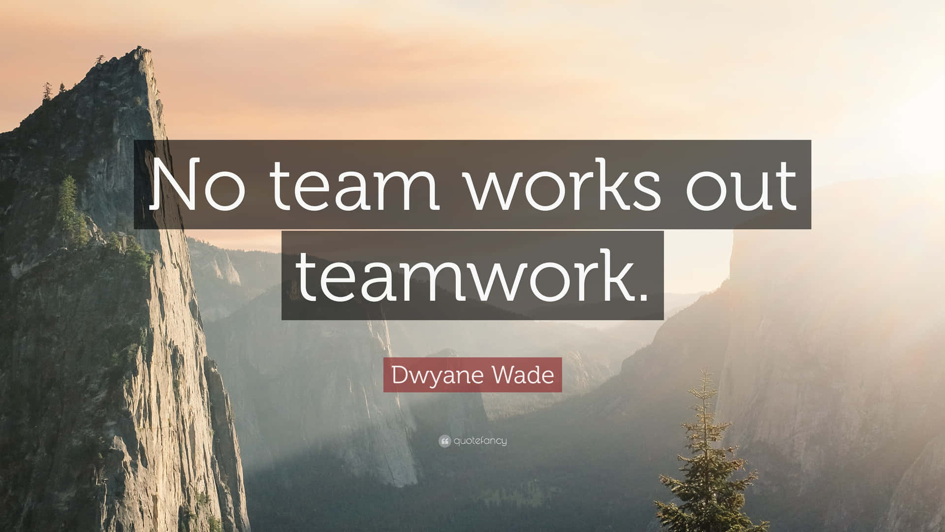 No Team Works Out Of Teamwork