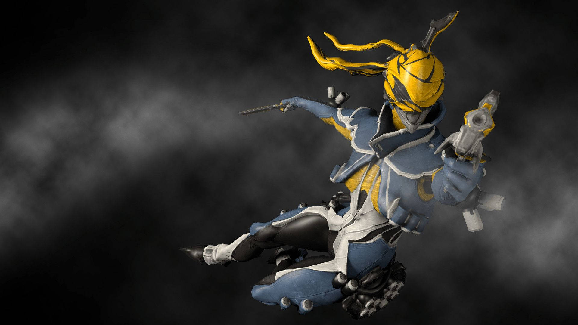 "The Ancient Tenno Soldier - Defending Warframe From the Forces of Evil" Wallpaper
