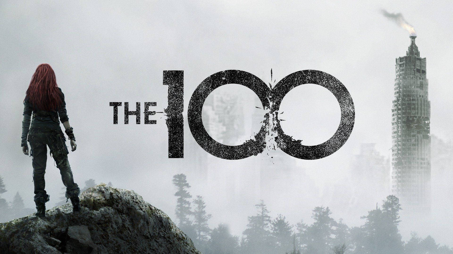 The 100 TV Series Logo Wallpaper