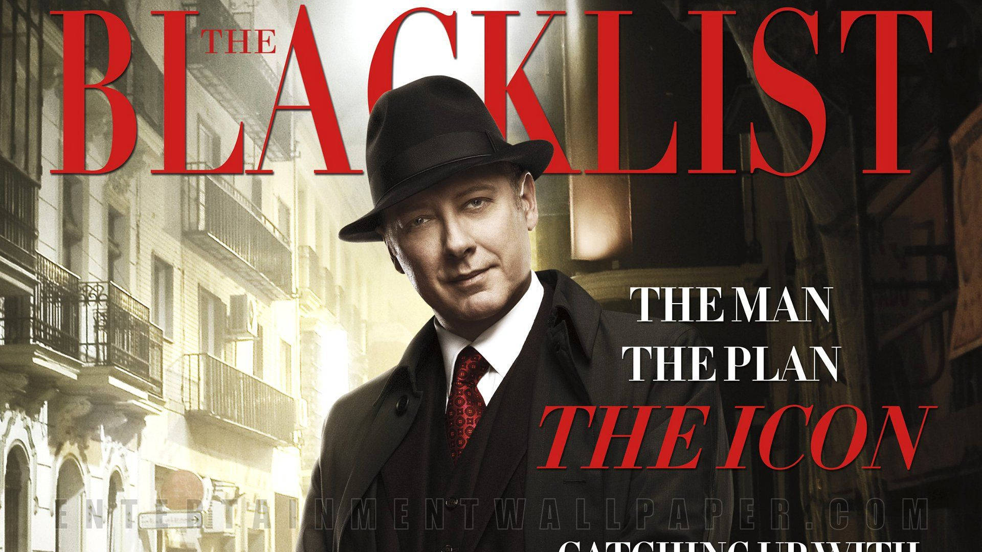 Raymond Reddington&FBI on the Cover of The Blacklist Magazine Wallpaper