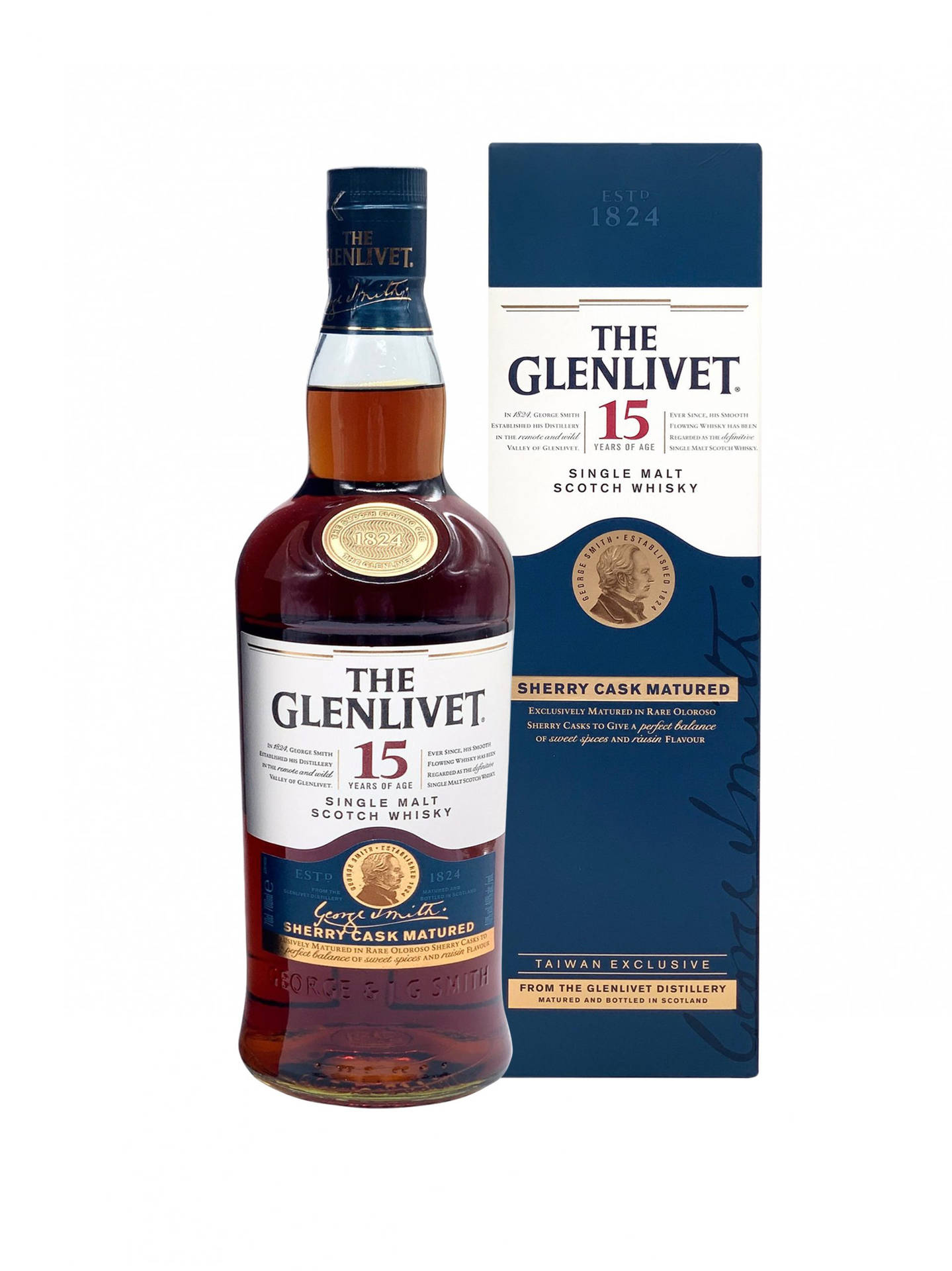 The Glenlivet 15-Year Old Taiwan Exclusive Whiskey Wallpaper