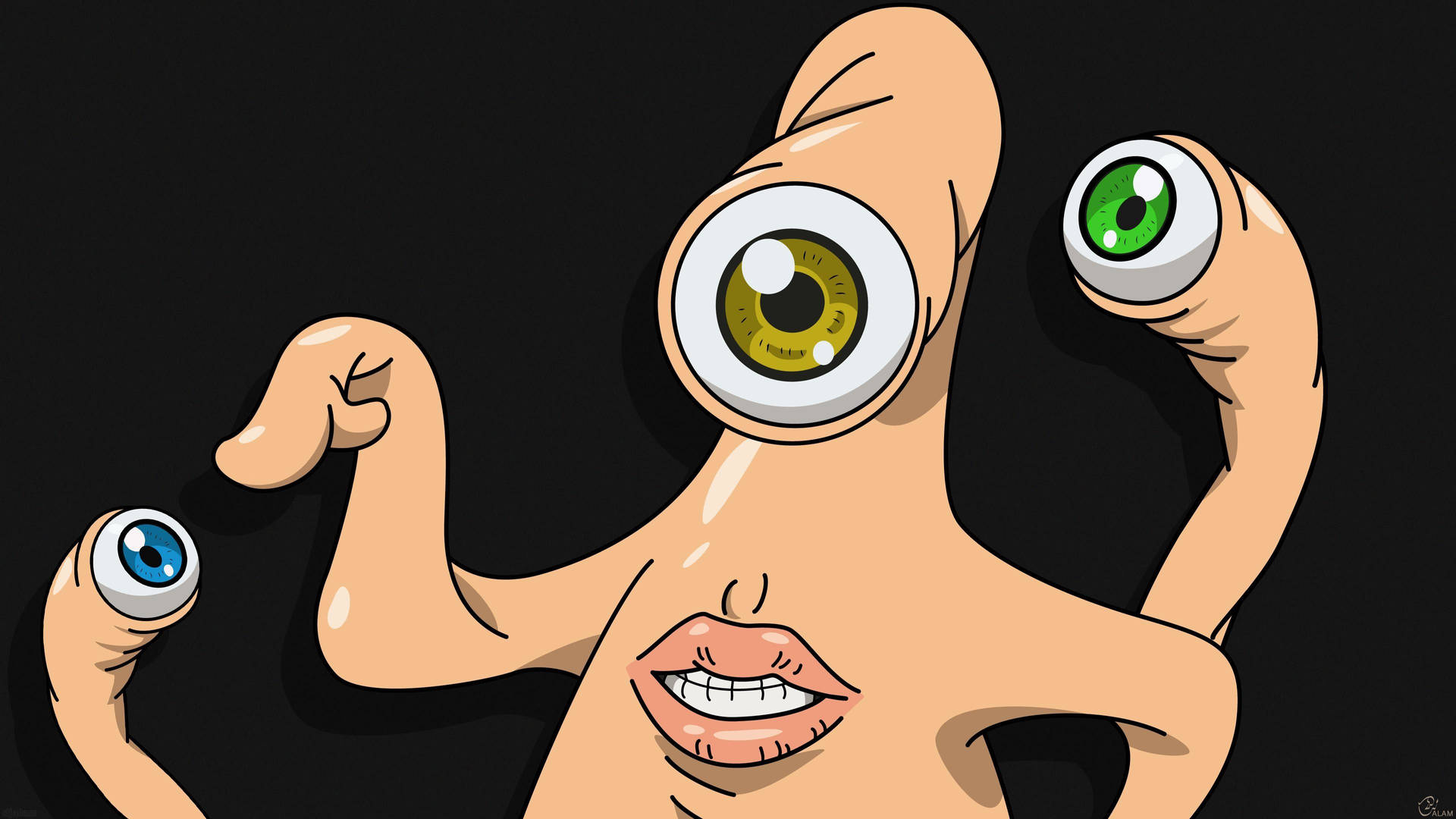 An Interaction with the Parasyte - From Horror to Unimaginable Thrill Wallpaper