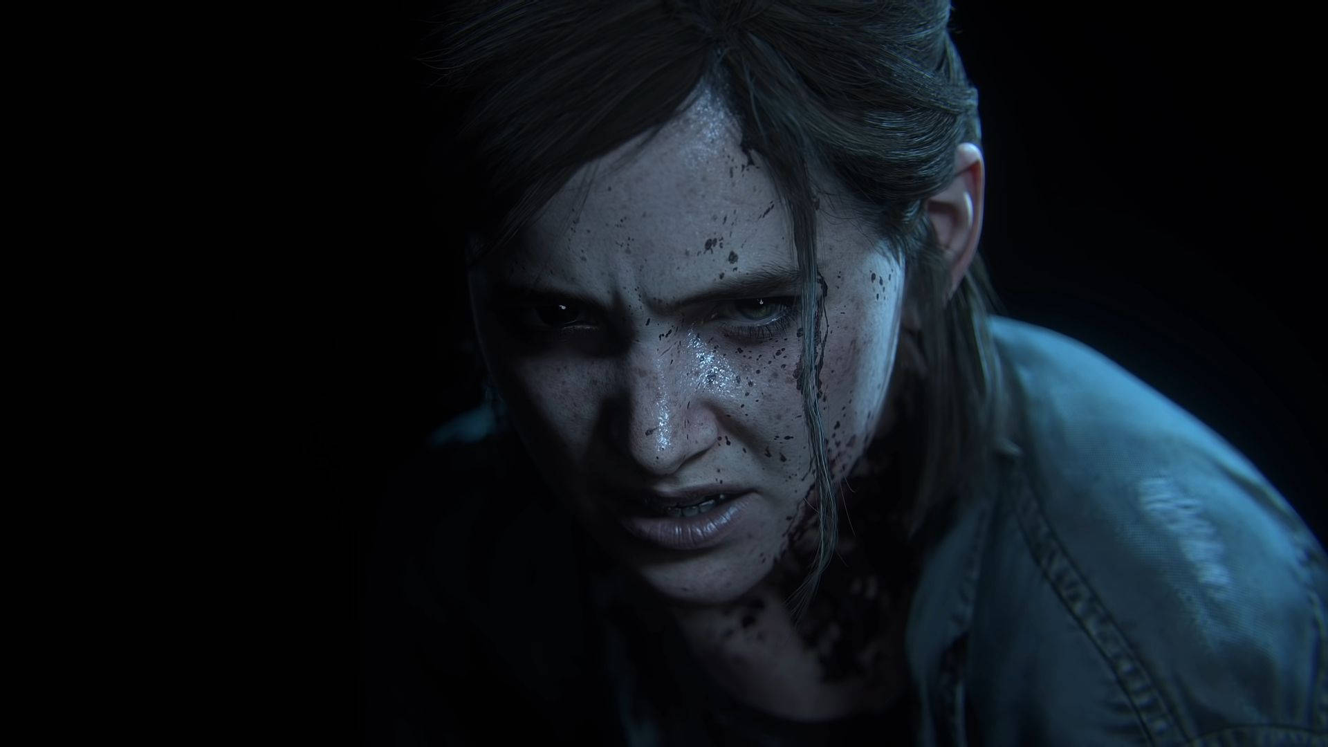 "Ellie's Brave Struggle in The Last Of Us" Wallpaper