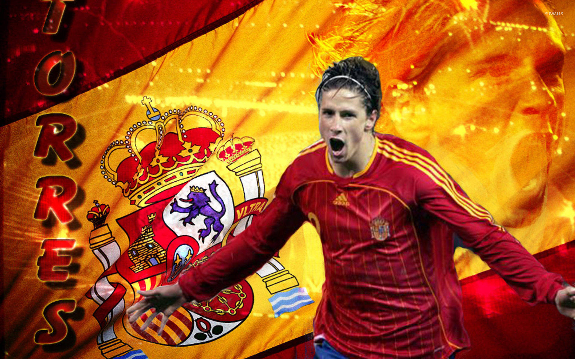 The Soccer King Fernando Torres Wallpaper
