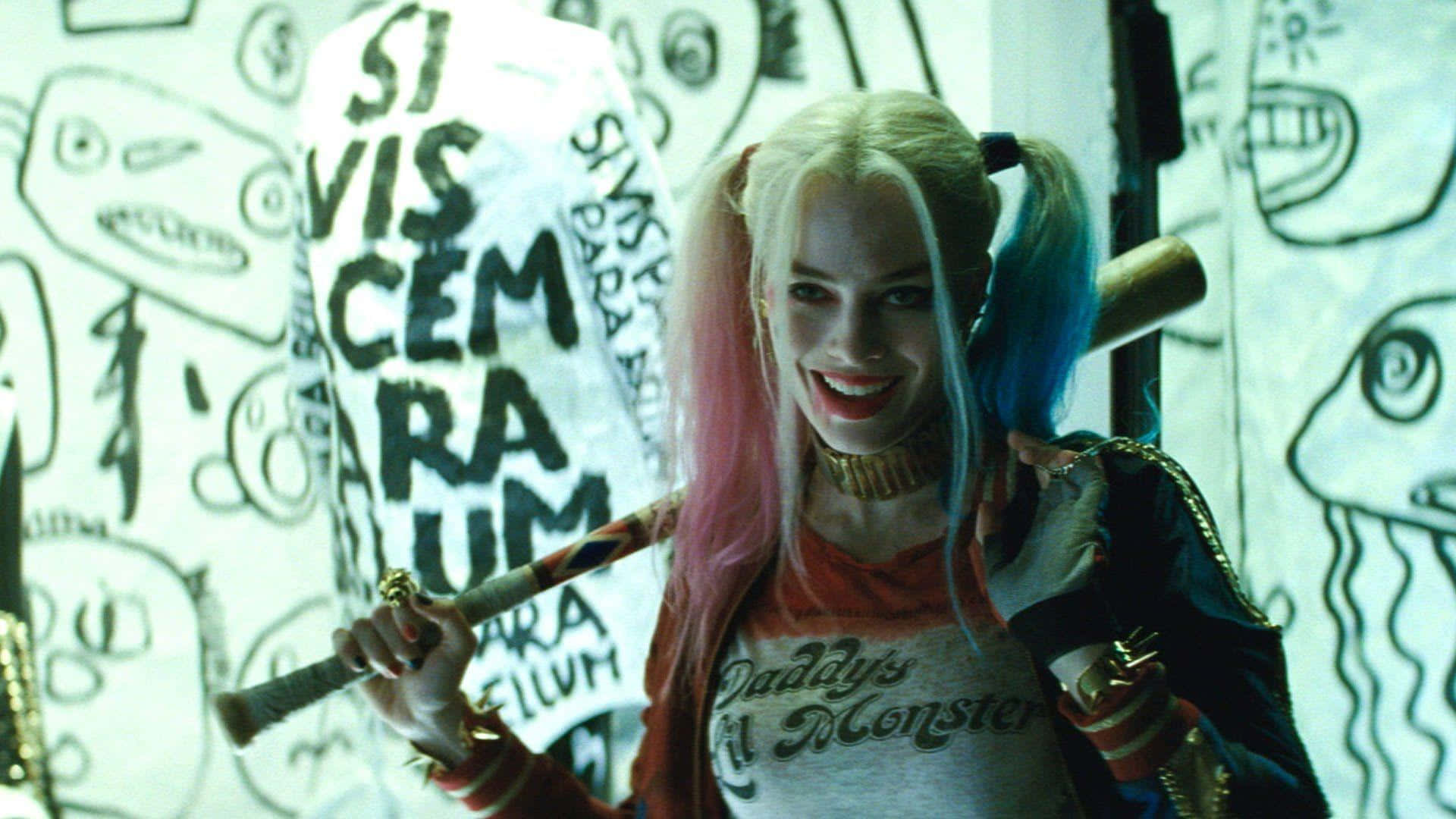 Margot Robbie's Harley Quinn Joins "The Suicide Squad" Wallpaper