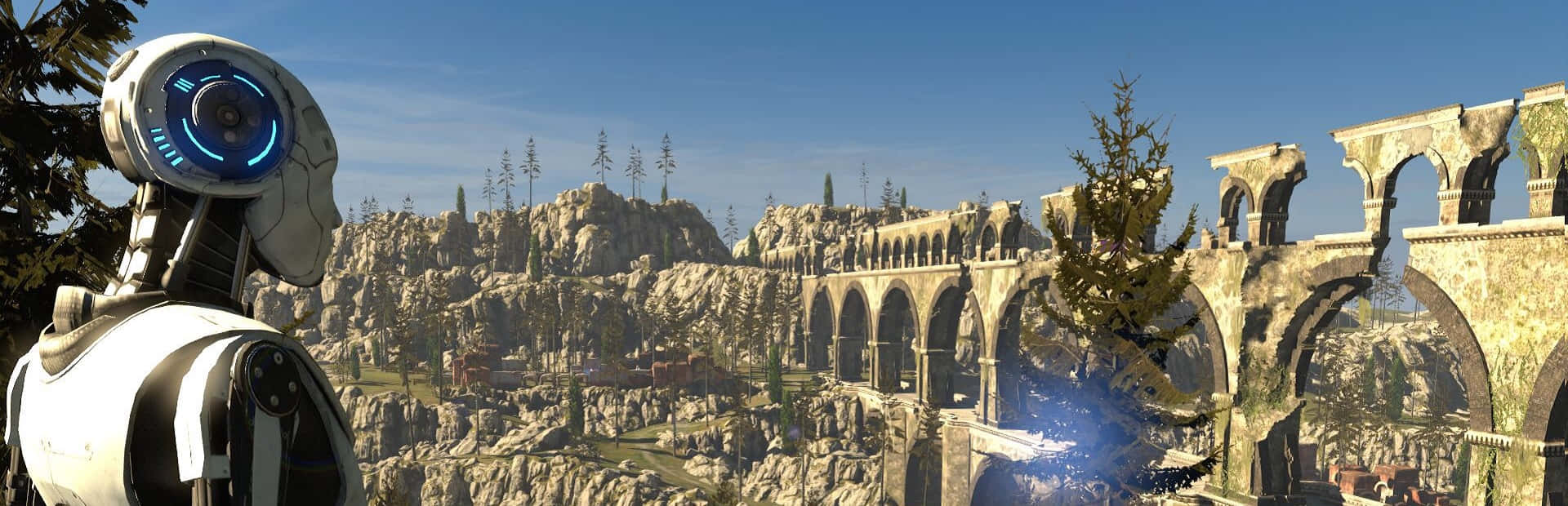 The Talos Principle Background Wide Panoramic Shot