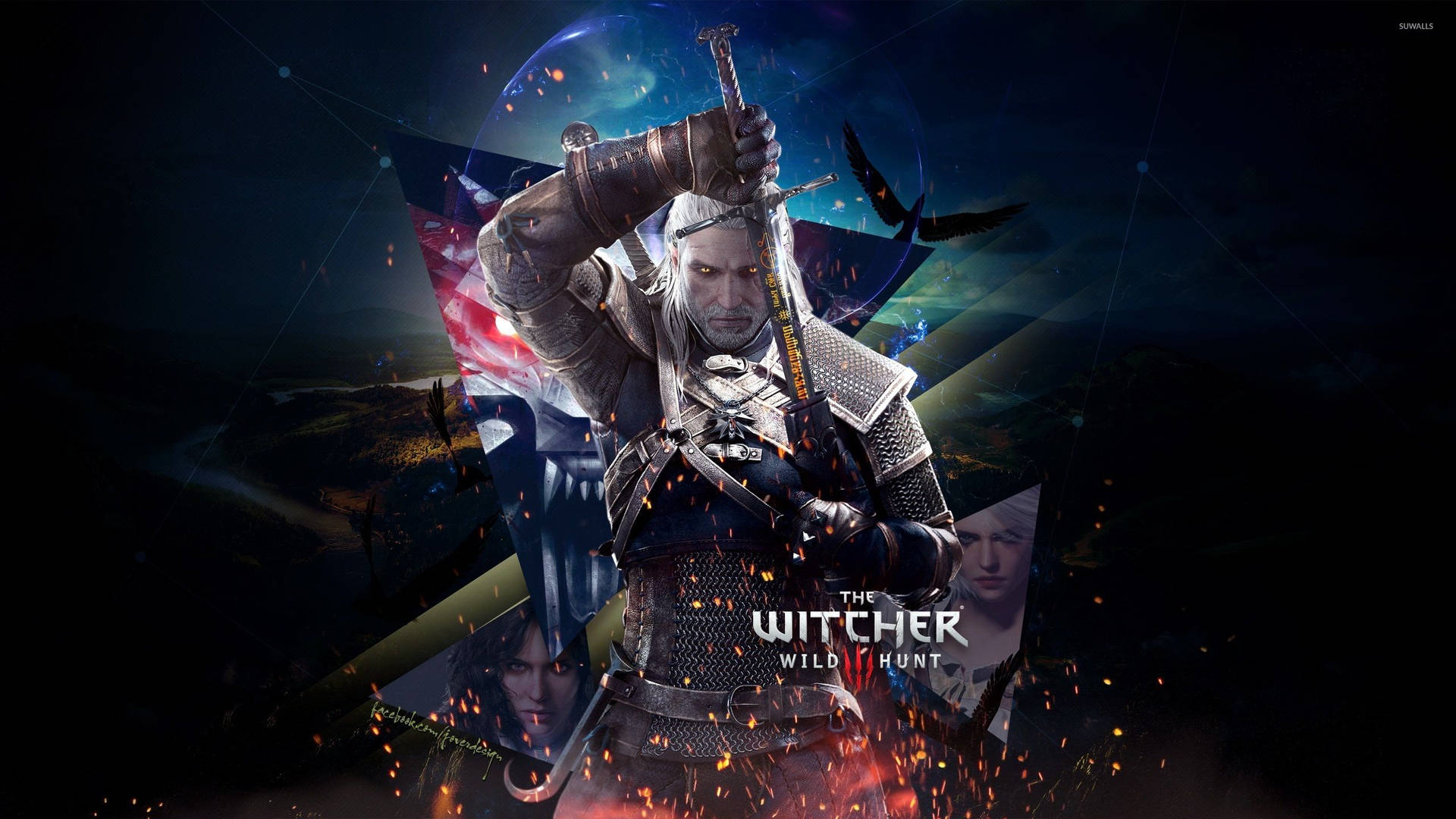 "Your Journey Begins: Explore the World of The Witcher 3: Wild Hunt" Wallpaper