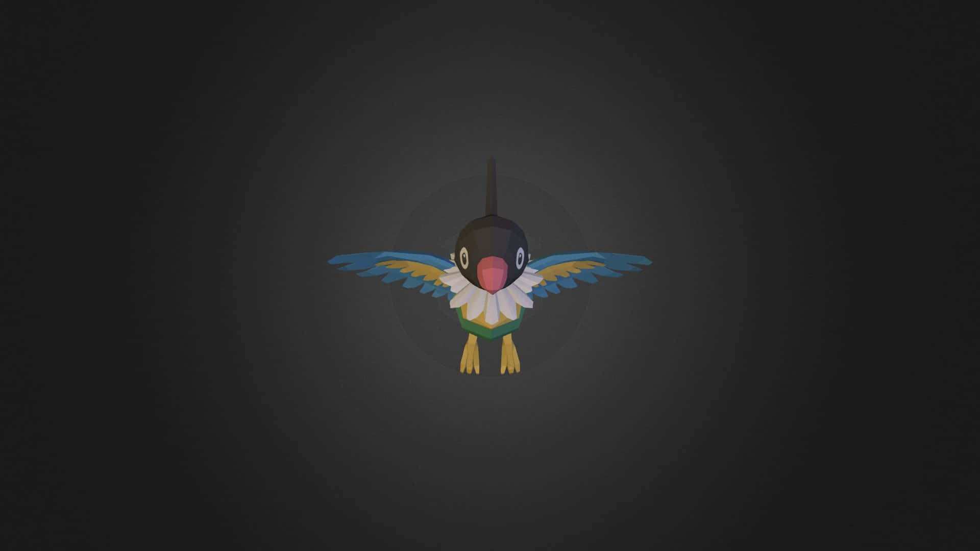 Tiny Bird Pokémon Chatot Wallpaper