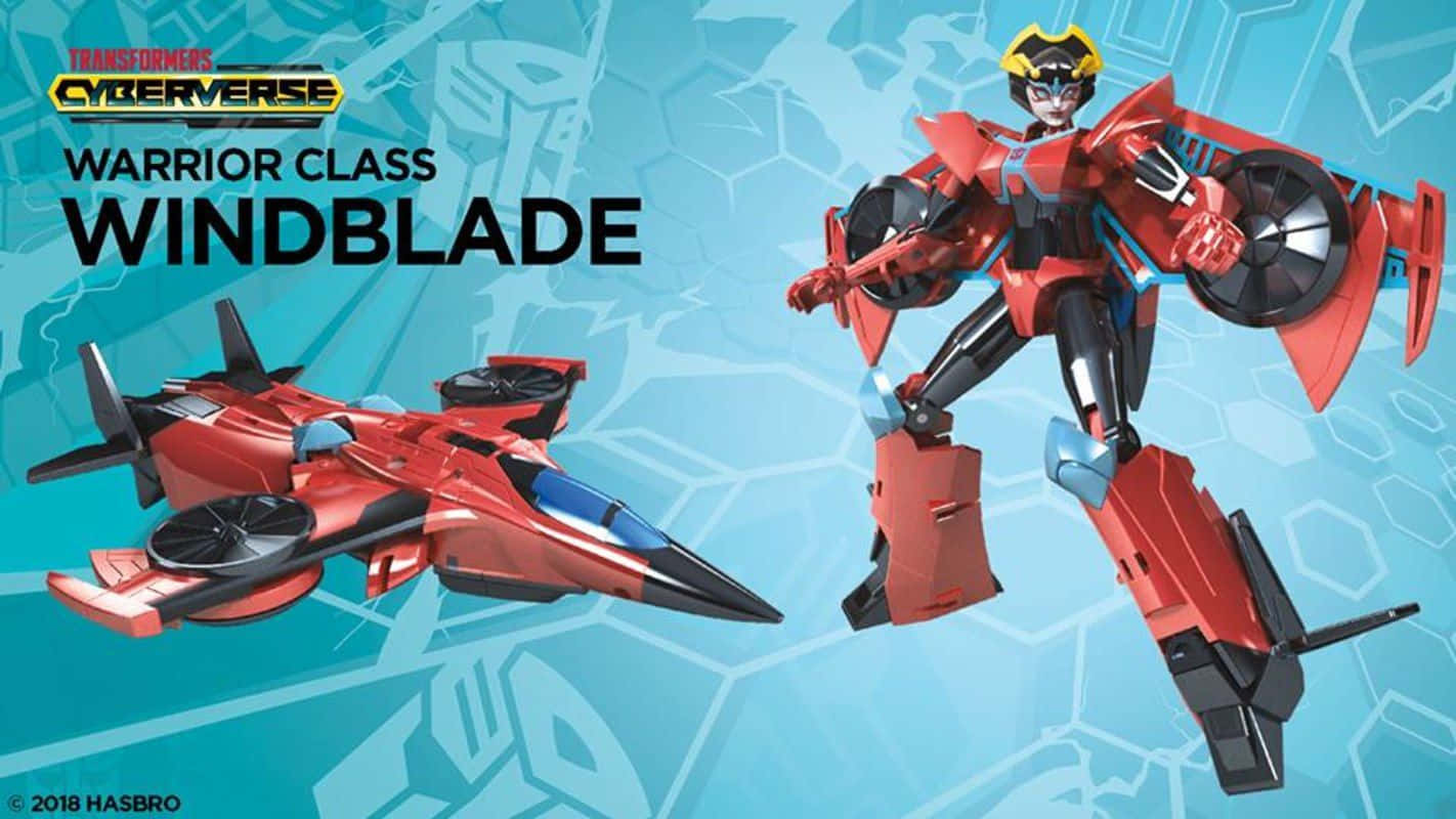 High-resolution image of Windblade from Transformers Cyberverse Wallpaper