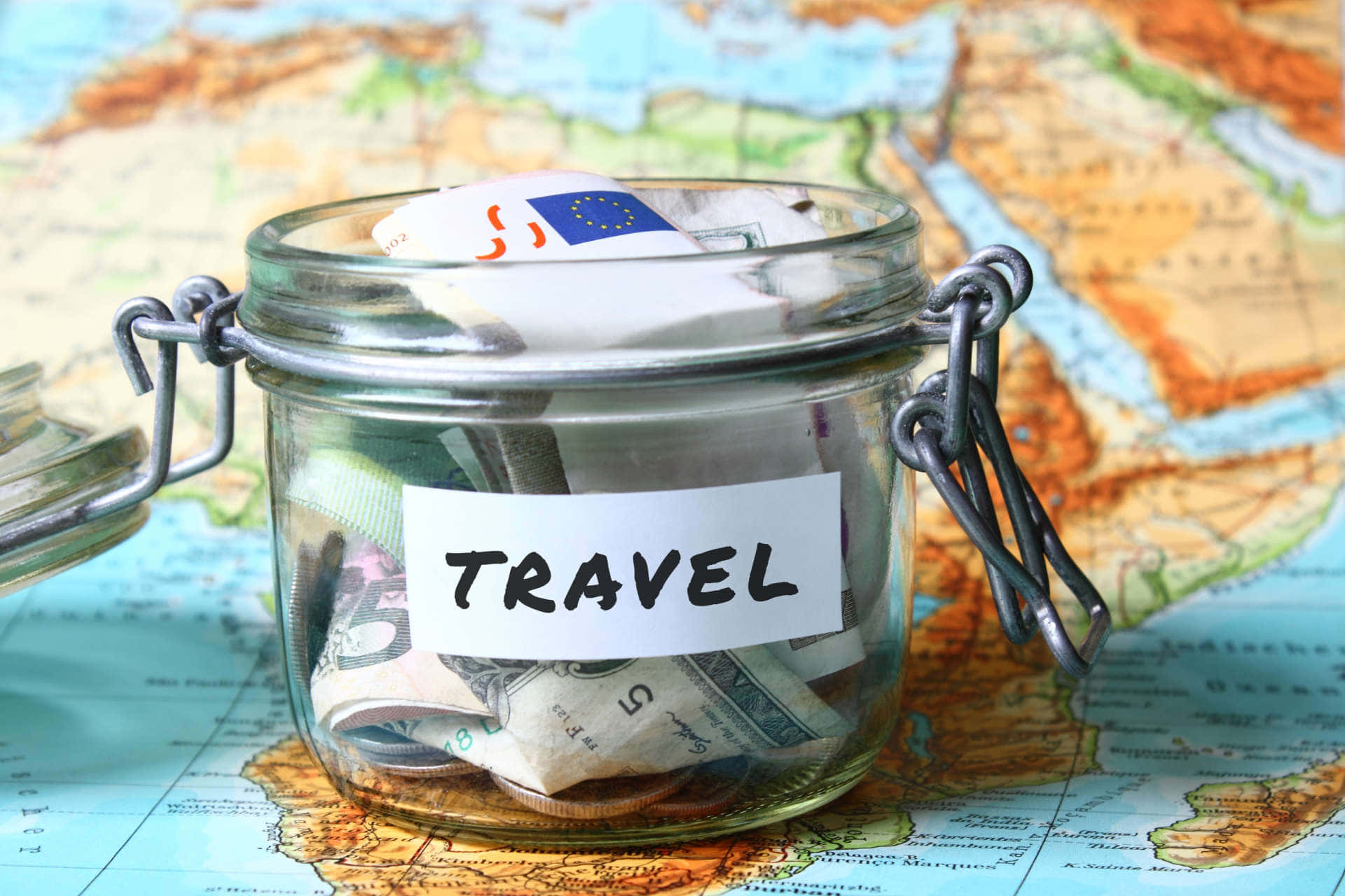 Picture Of Travel Jar