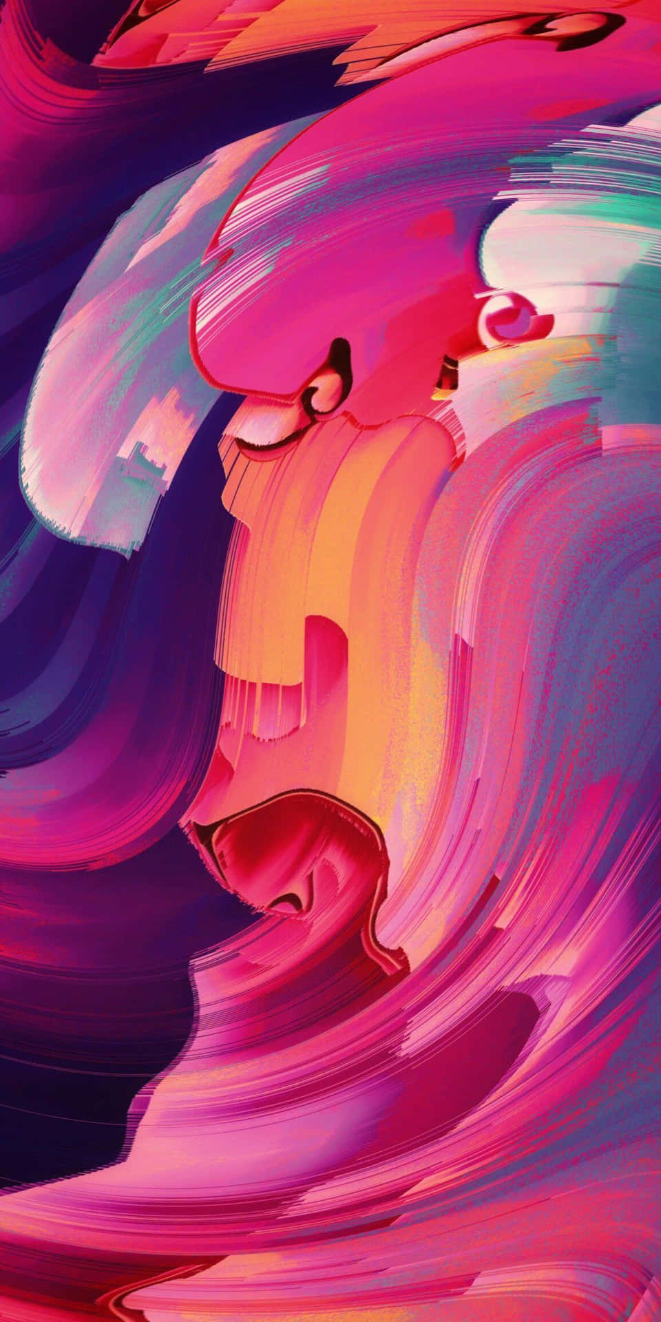 Stunning Trendy iPhone with Vibrant Display Wallpaper