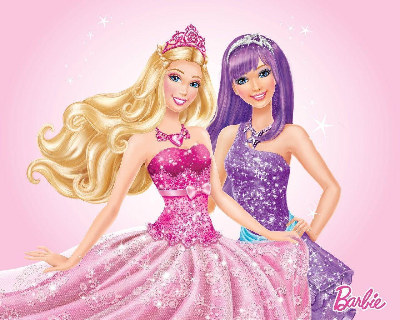 Two Beautiful Princesses Wallpaper