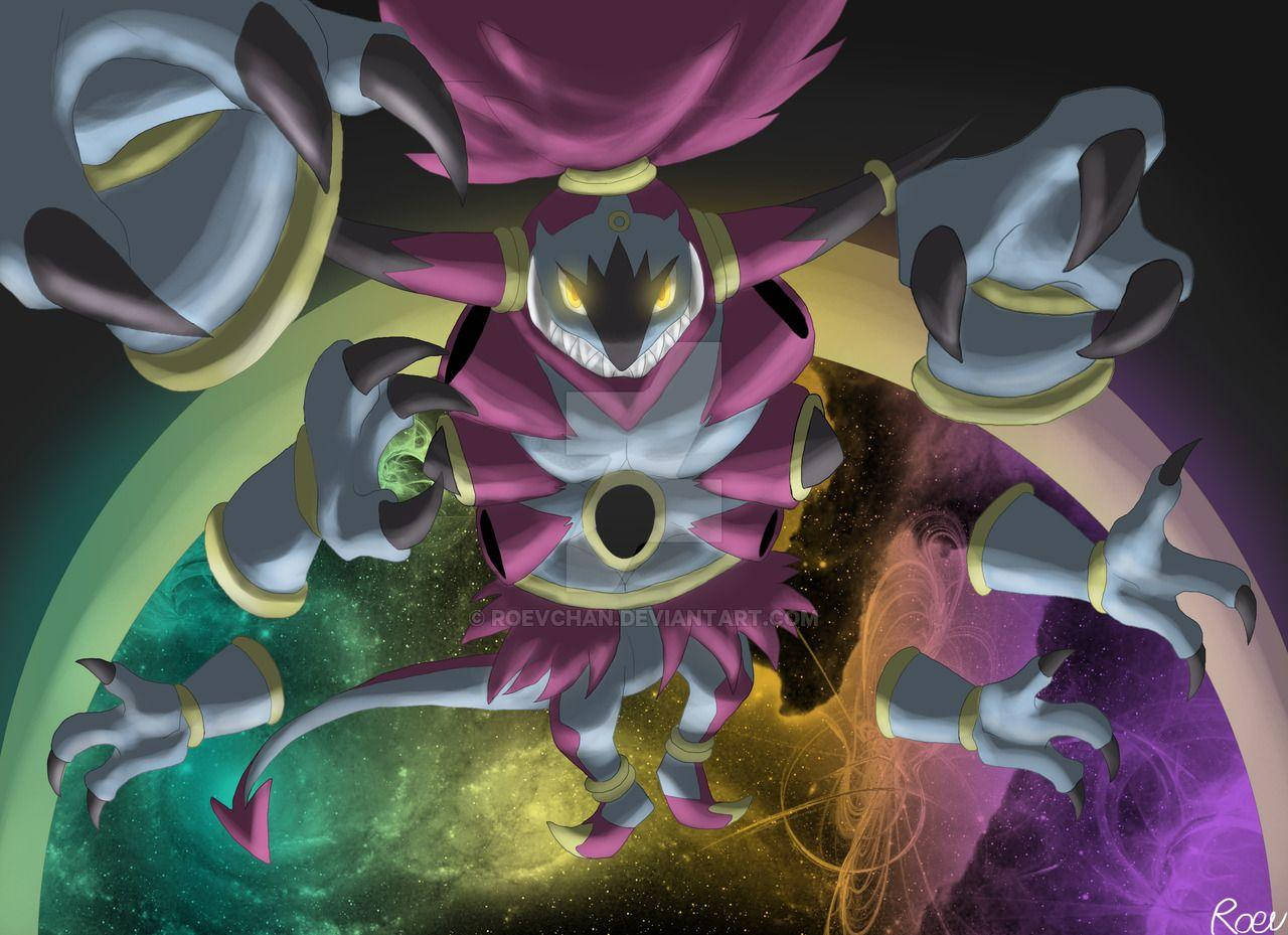 Unbound Hoopa In Space Wallpaper