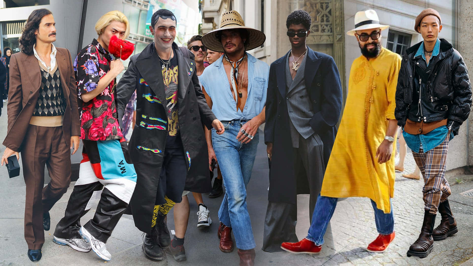Unique Street Style Mens Fashion Wallpaper