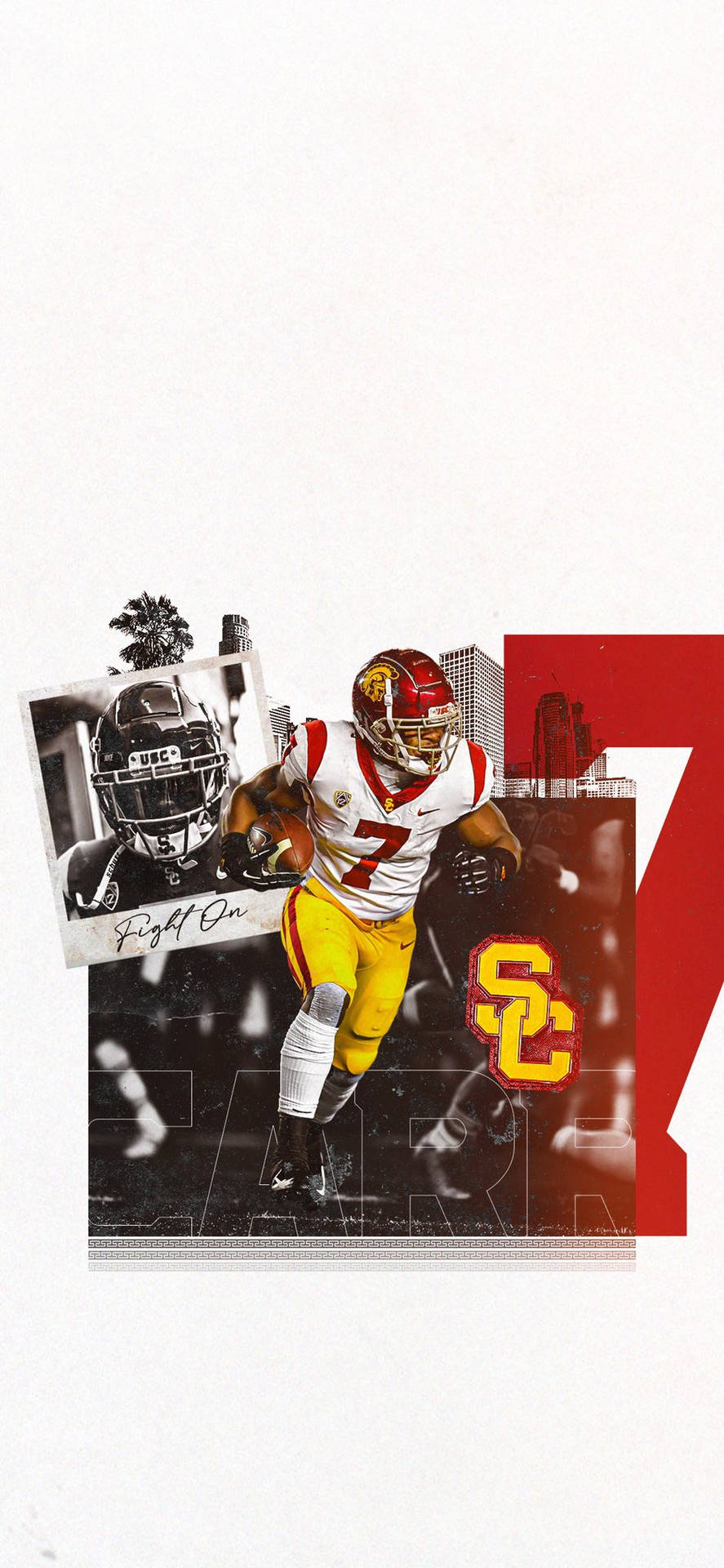 USC Football Stephen Carr Wallpaper