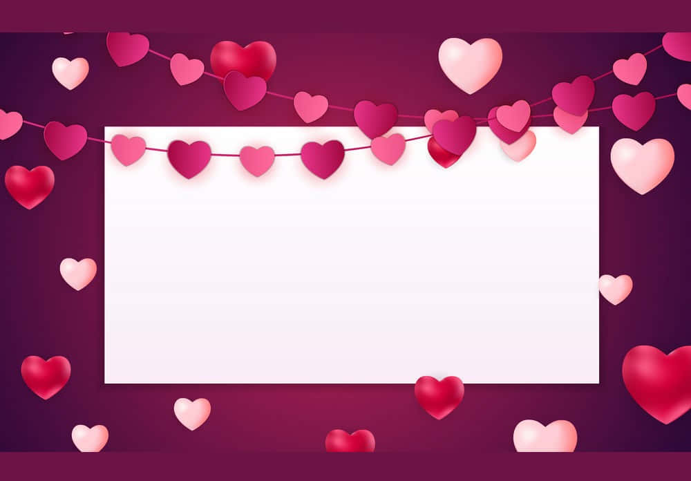 Purple Aesthetic Valentine Background Digital Art