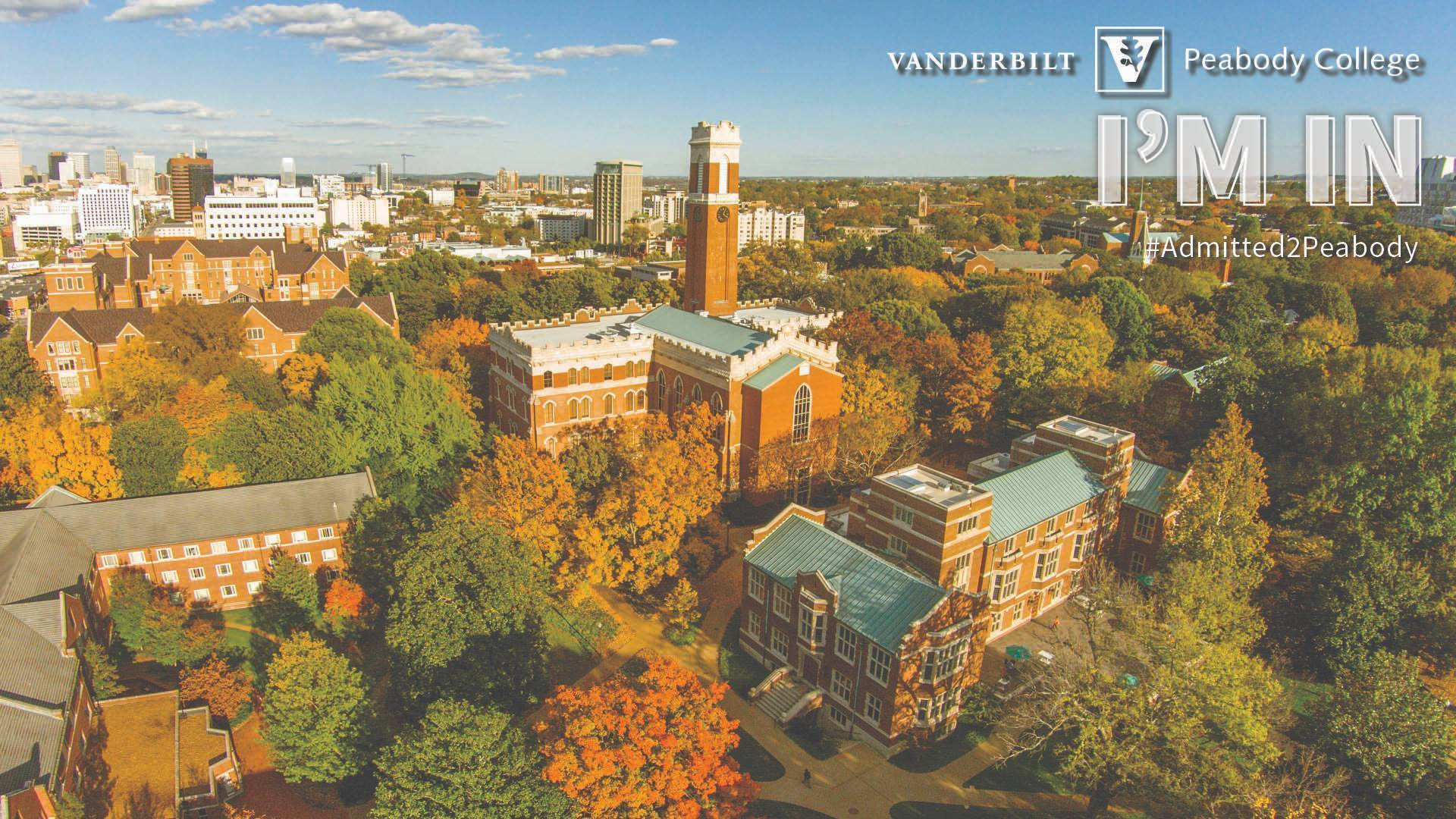 Vanderbilt University's Iconic Clock Tower Wallpaper
