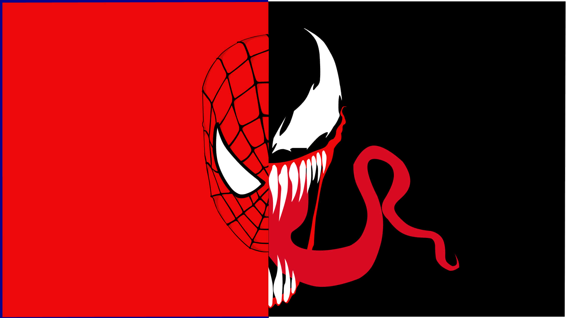 Venom fused with Spider Man Wallpaper
