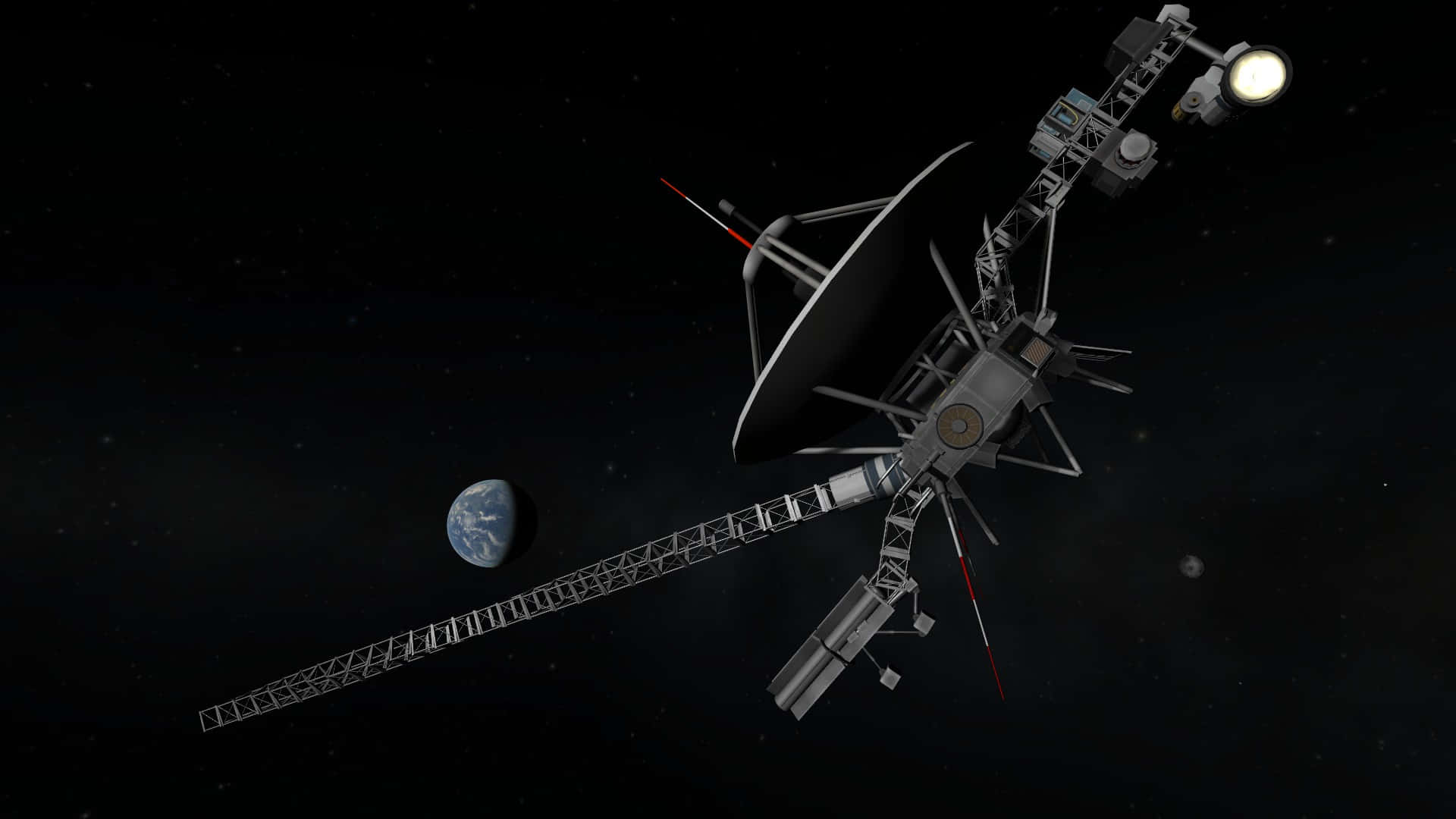 Voyager 1 Interstellar Space Program