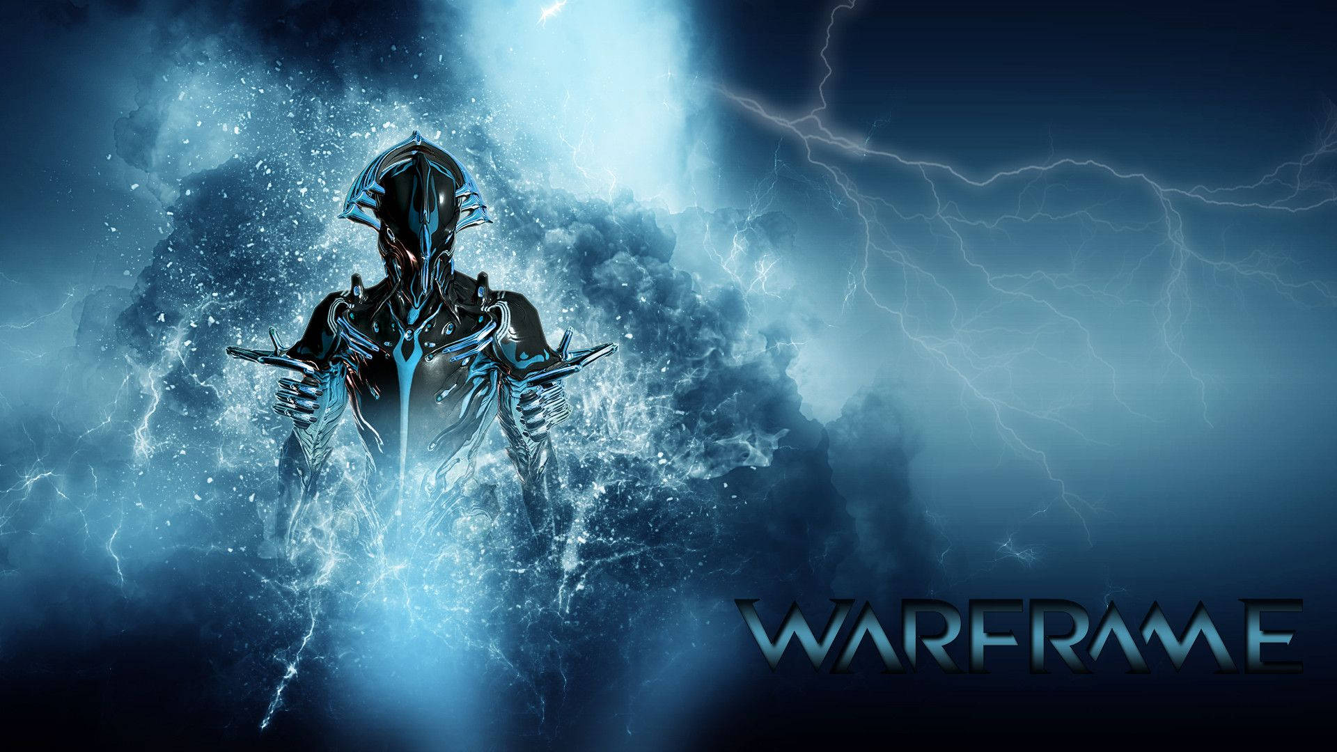 The Tenno Soldier, Volt, Readying for Battle Wallpaper