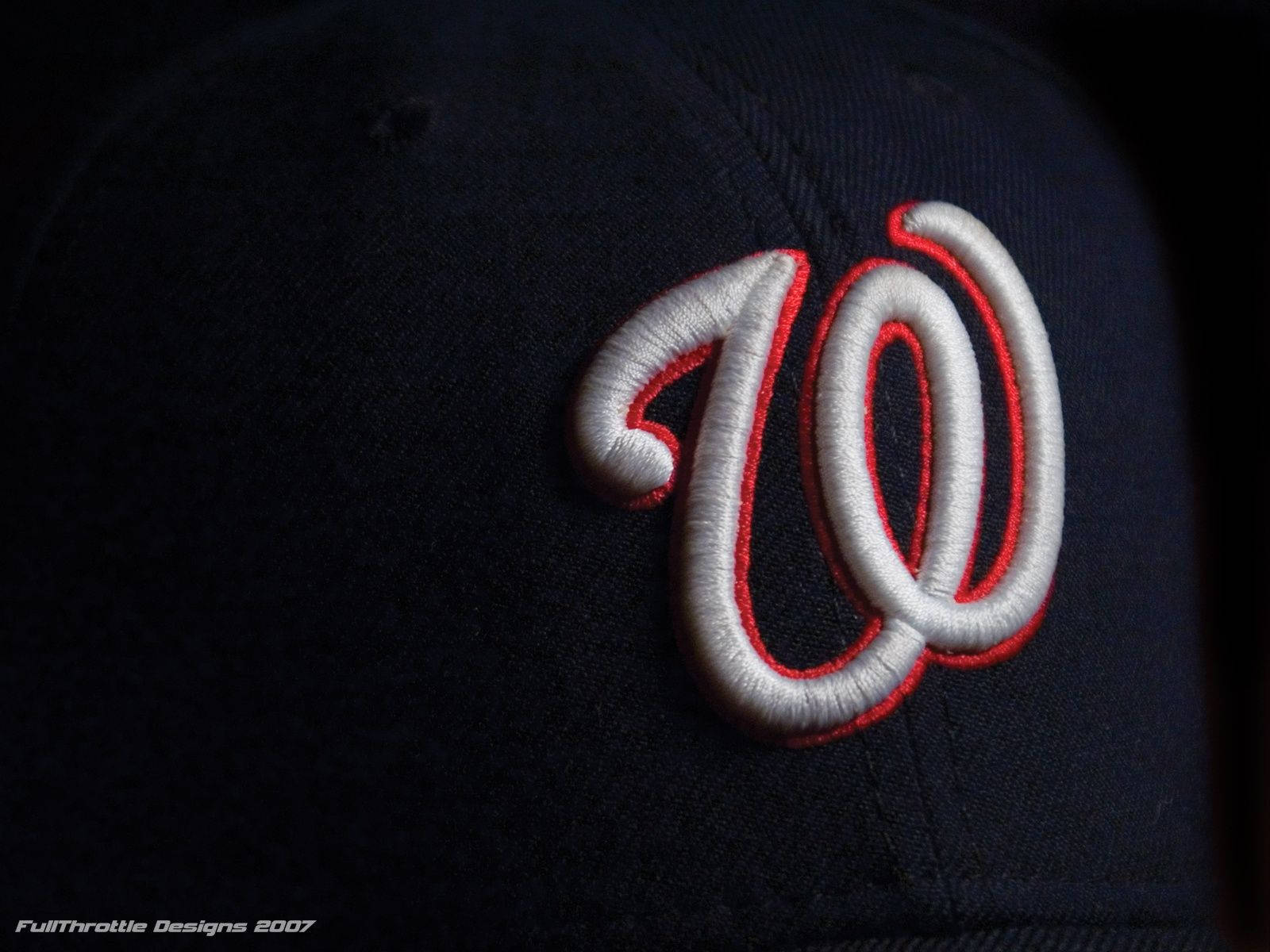 Washington Nationals Embroidered Hat Wallpaper