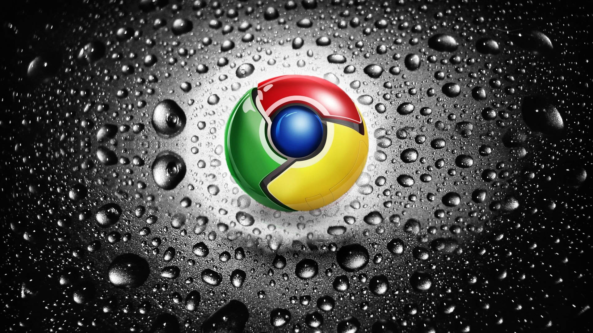 Reflecting in Chrome Wallpaper