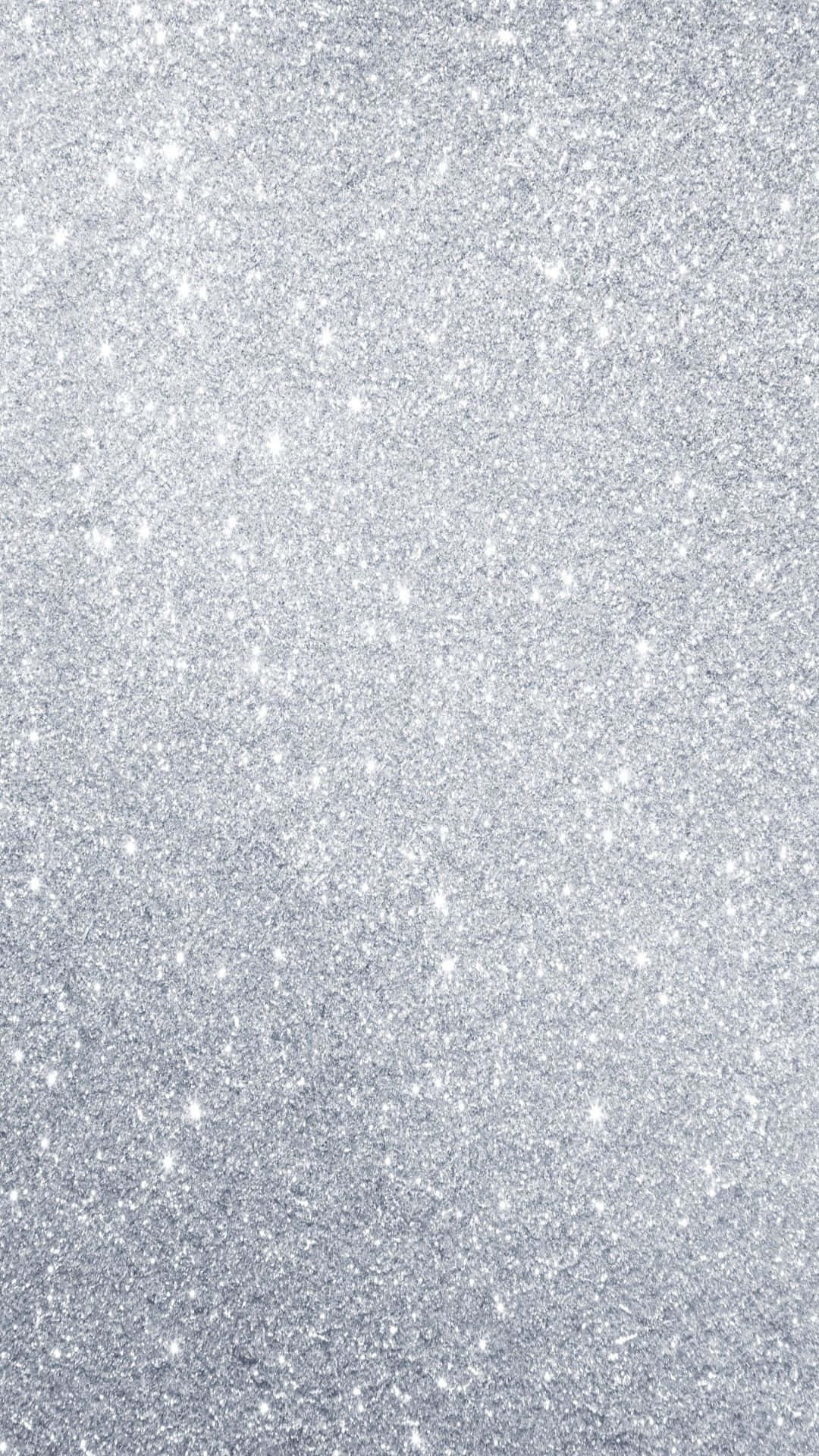 Silver Glitter Background With Sparkles Wallpaper
