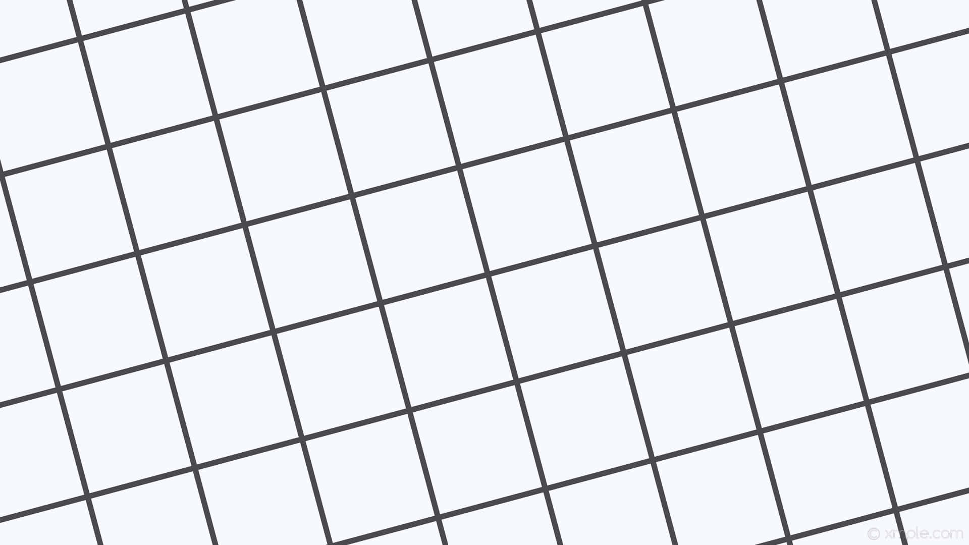 Abstract White Grid Graphic Wallpaper
