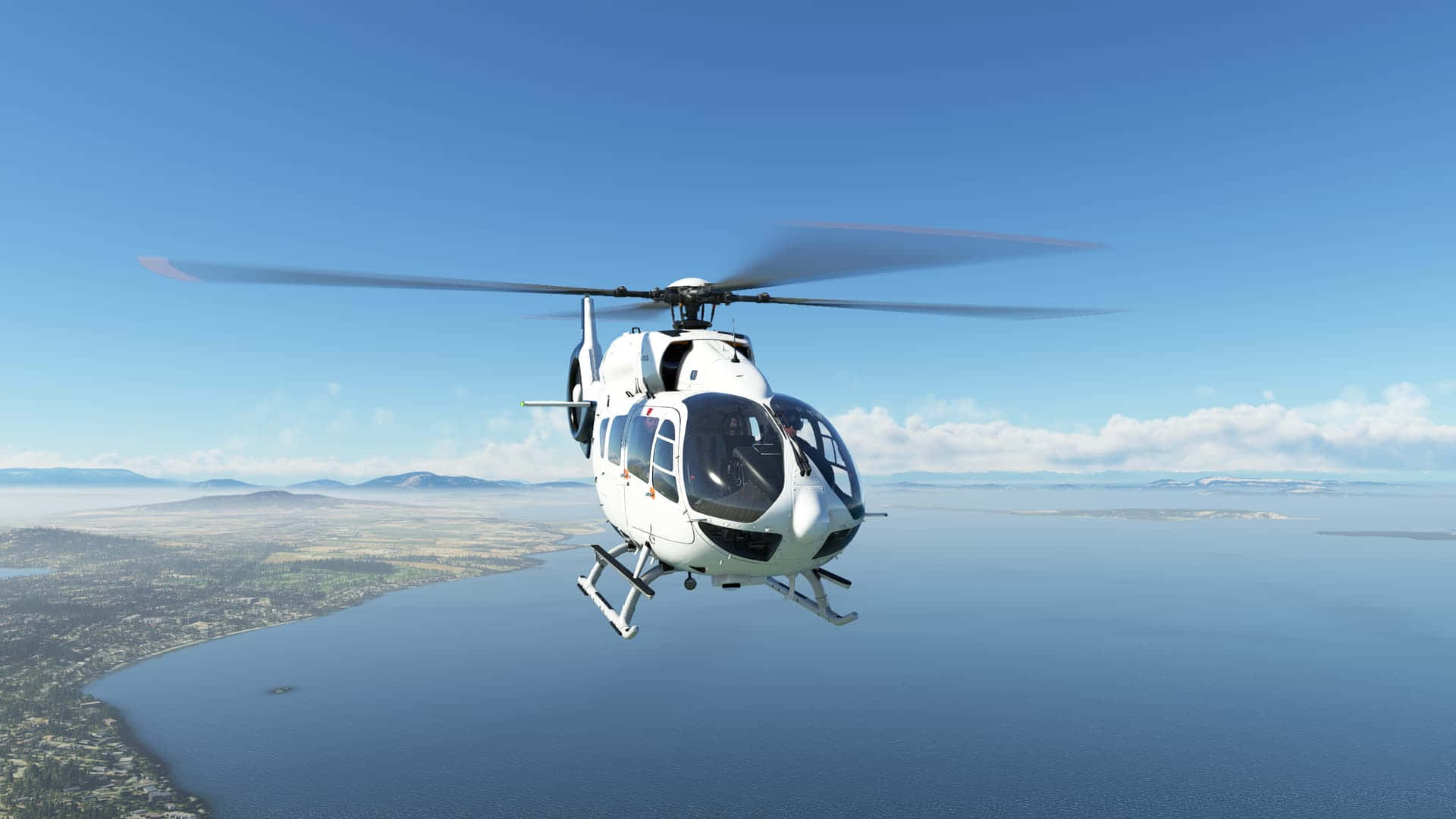 White Helicopters Wallpaper