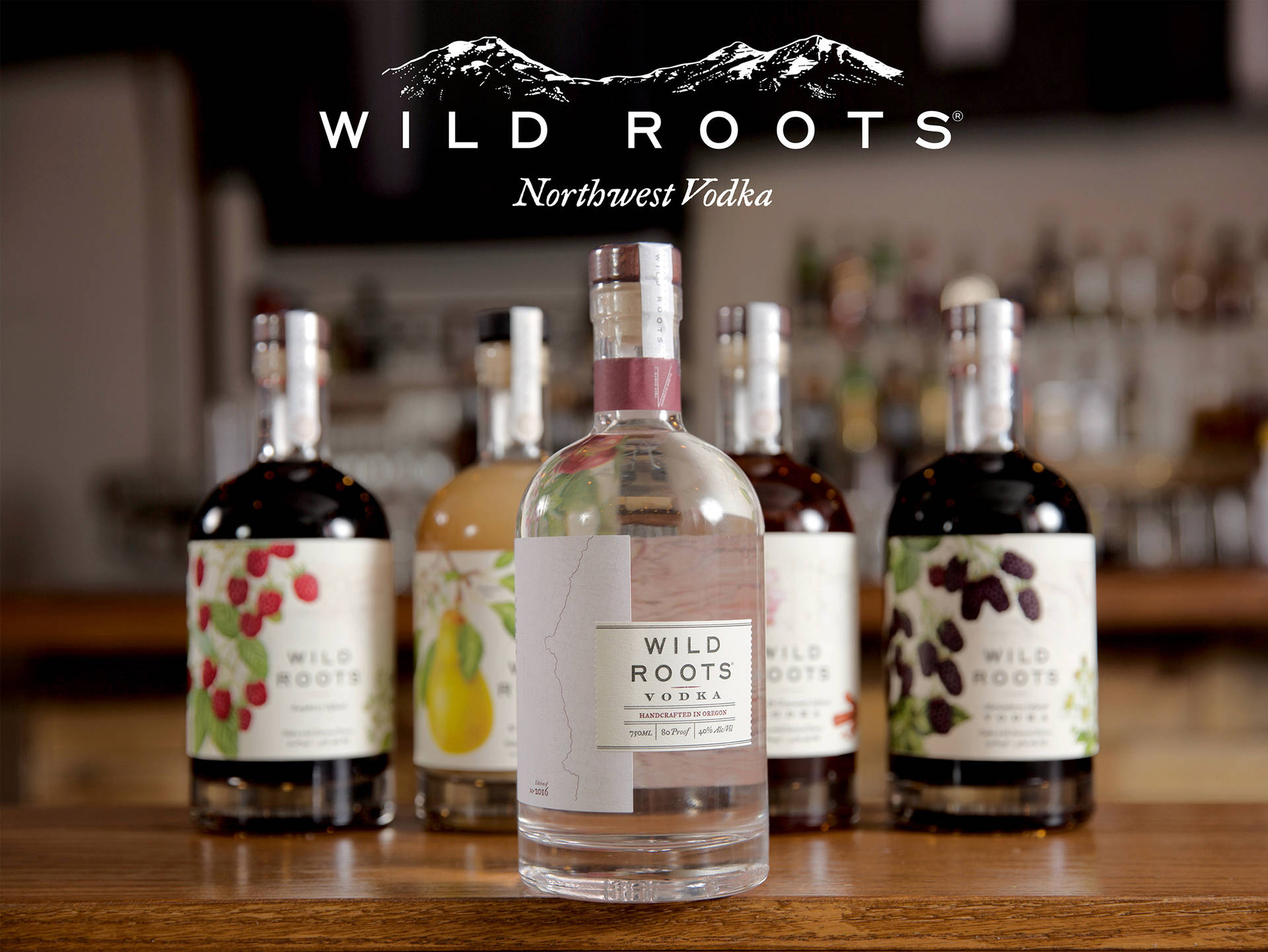 Experience the Pure Taste of the Northwest with Wild Roots Vodka Wallpaper
