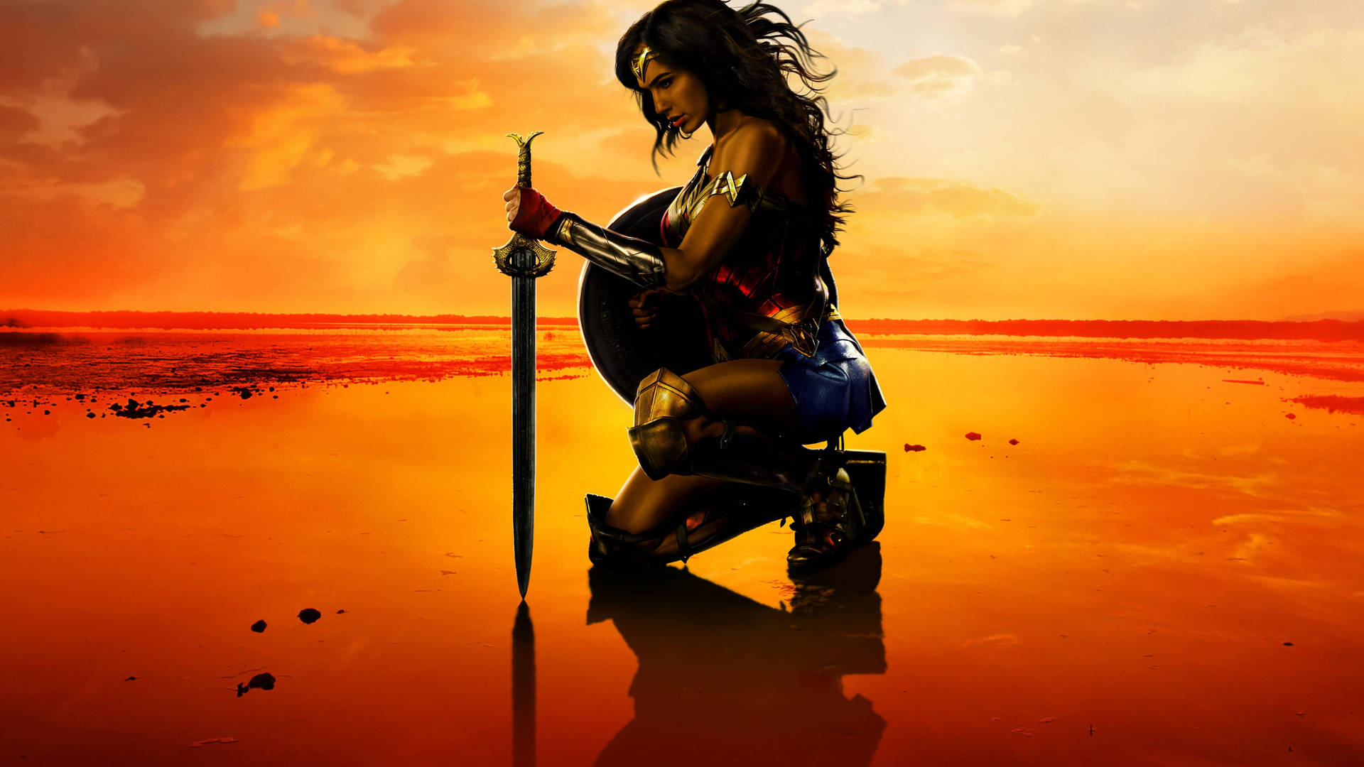 Dawn of a new day for Wonder Woman Wallpaper