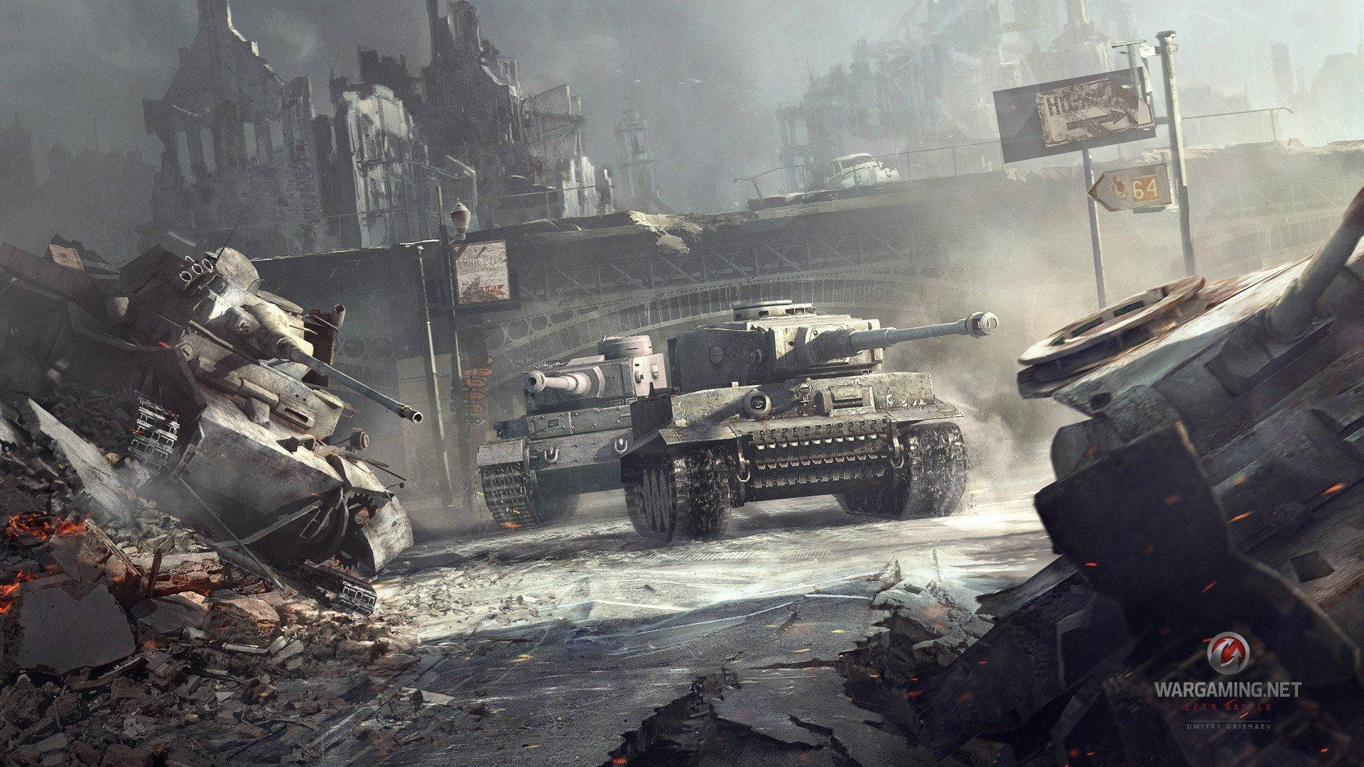 World Of Tanks Firing Enemies Wallpaper